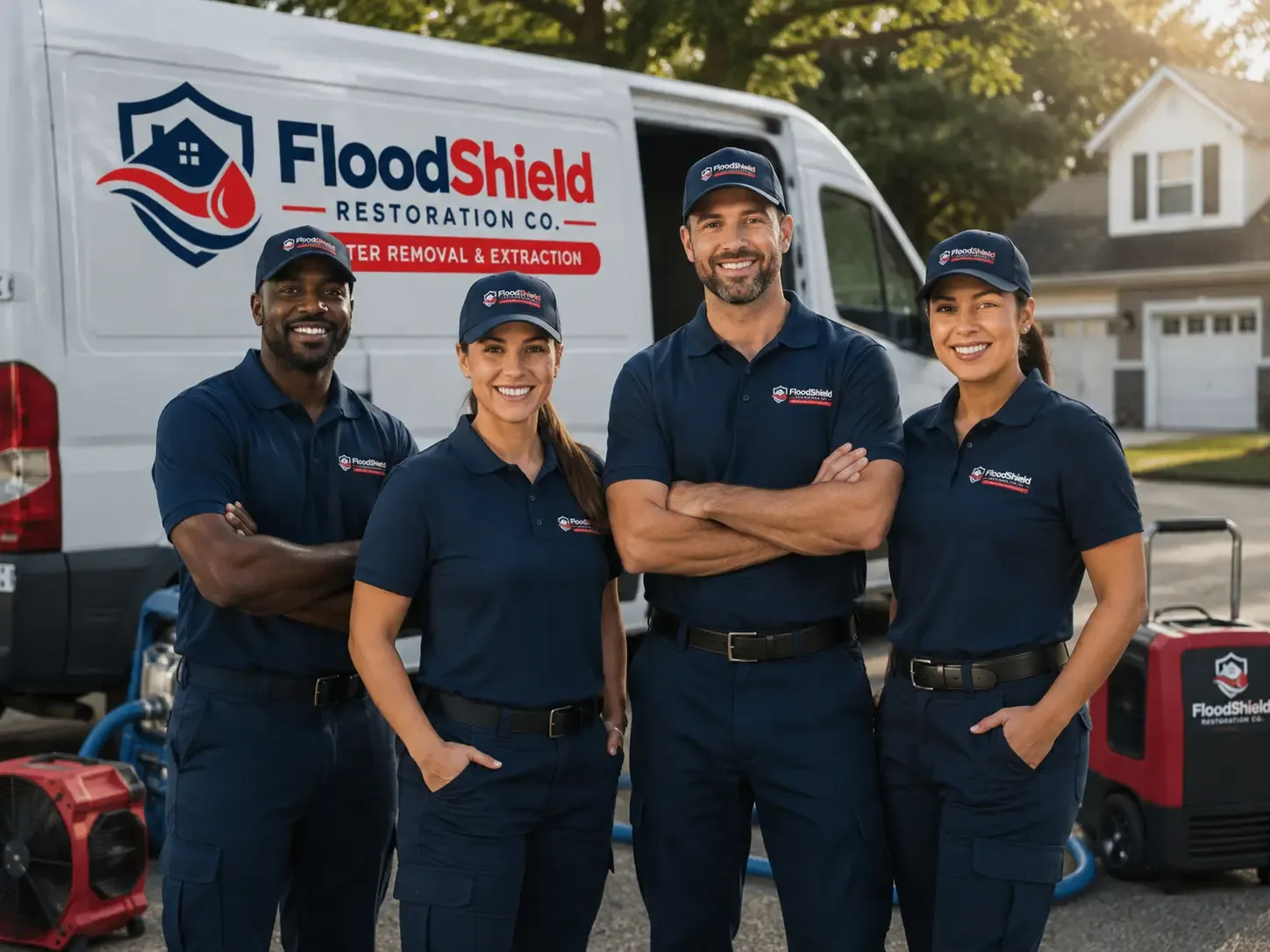 Flood Damage Restoration company in Ludlow, MA